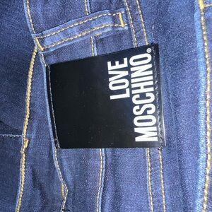 Moschino Dark Blue Denim Jeans
